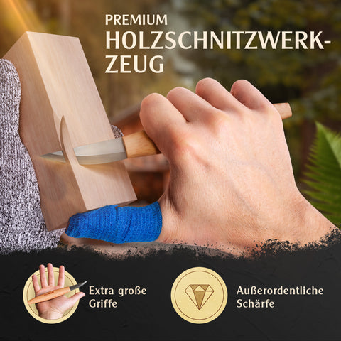 Schnitzwerkzeugset (24 teil.)