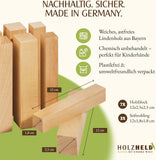 Lindenholz zum Schnitzen – 10-teiliges Set aus Lindenholz – inkl. 7 Schnitzfiguren Rohling – Schnitzrohlinge, Schnitzholz für Anfänger inkl. 3 x Stiftrohling