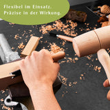 6-teiliges Stechbeitel-Set bestehend aus Stechbeitel und Hohlbeitel zur Holzbearbeitung für Hobbyhandwerker. Hochwertiger japanischer Stahl zum Holzwerken.