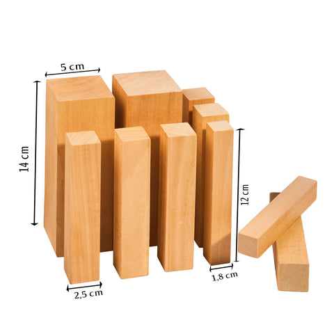 Lindenholz set XXL
